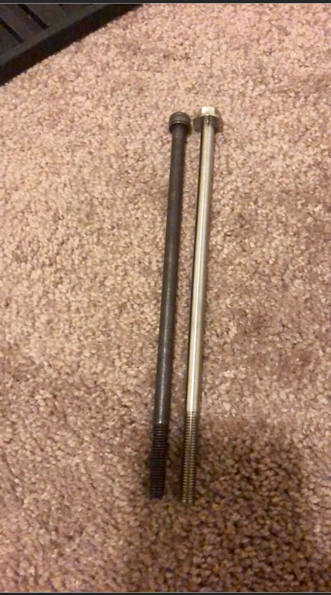 Hellcat engine bay titanium hardware kit