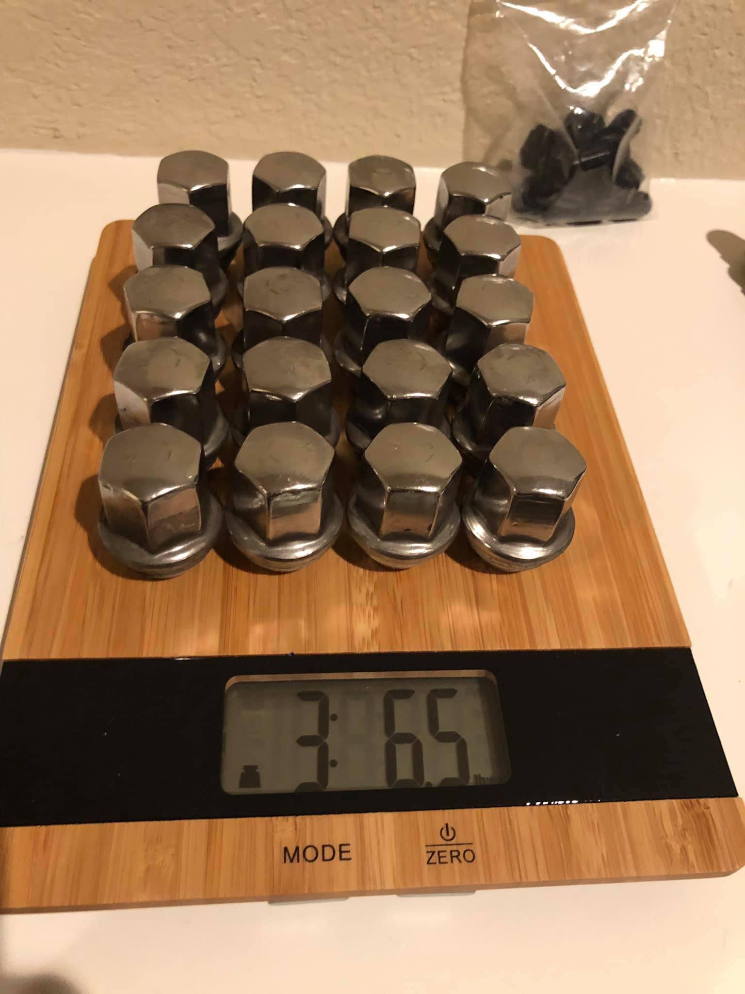 14x1.5 Torx lug nuts