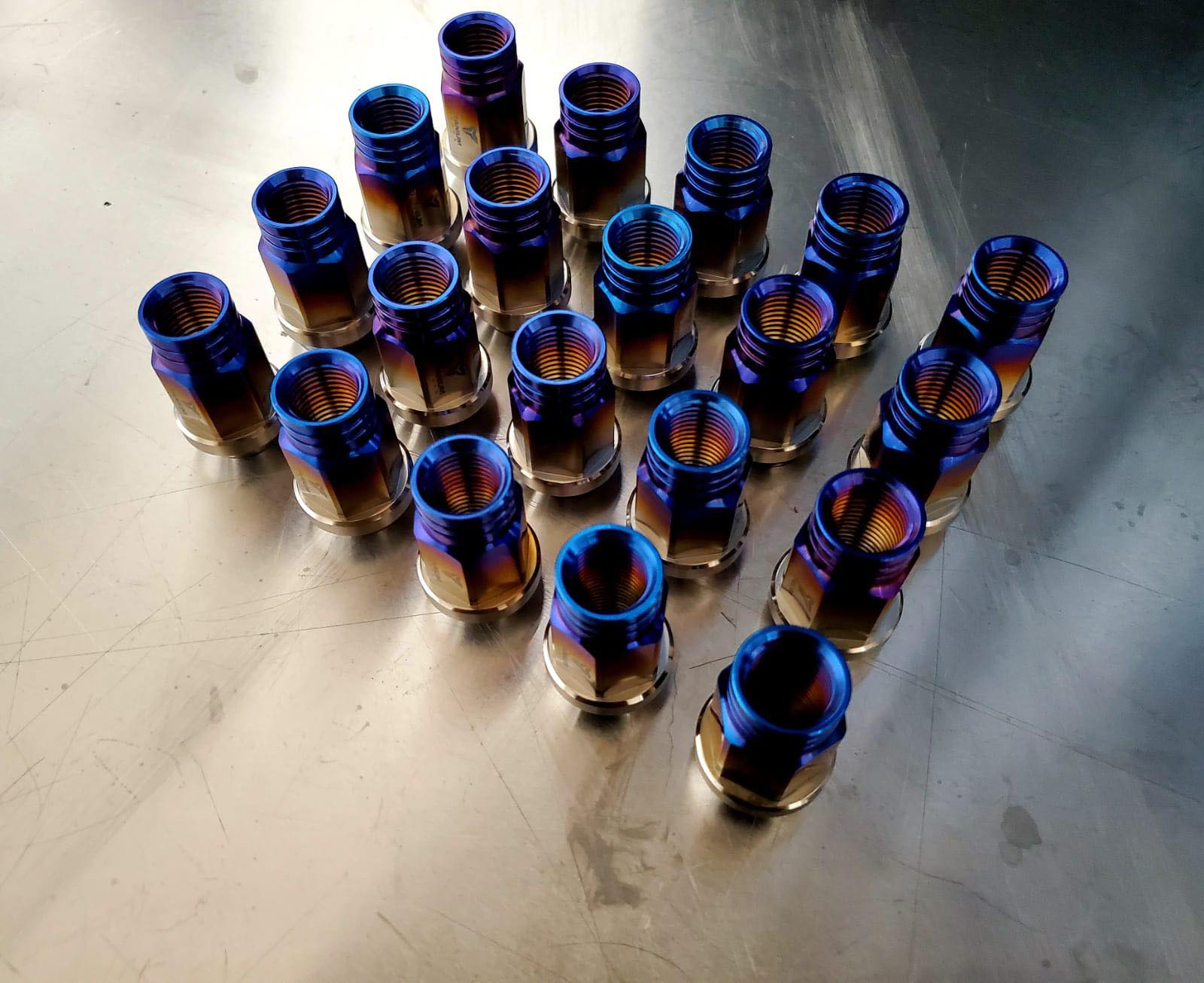 14x1.5 6 point open ended lugs