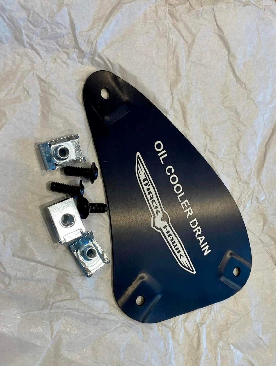 Jeep Trackhawk oil cooler drain kit