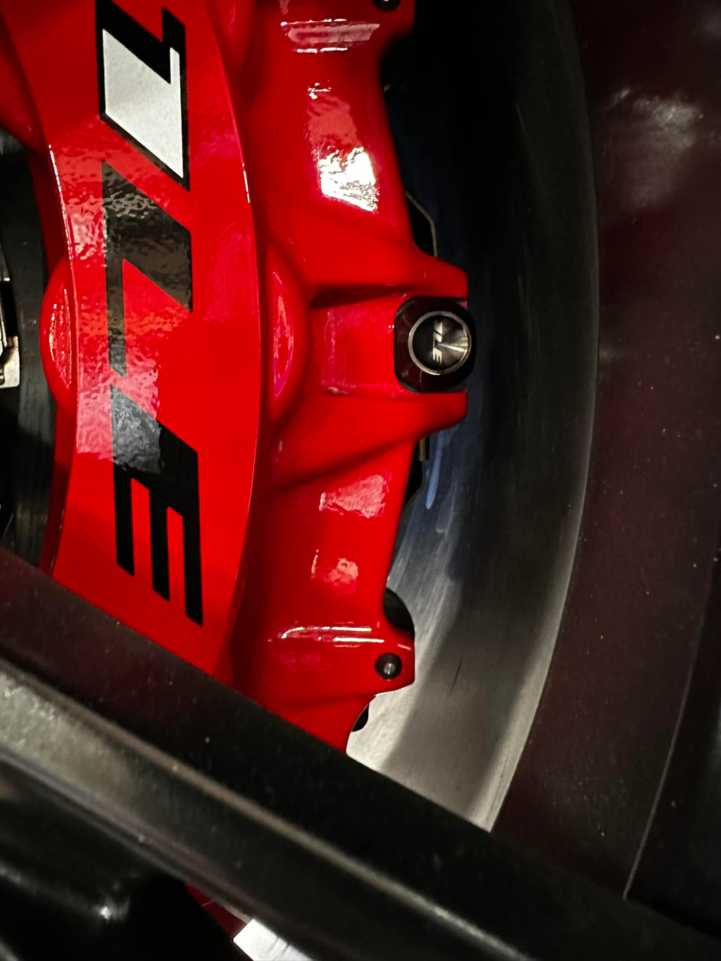 Brembo titanium caliper bolts
