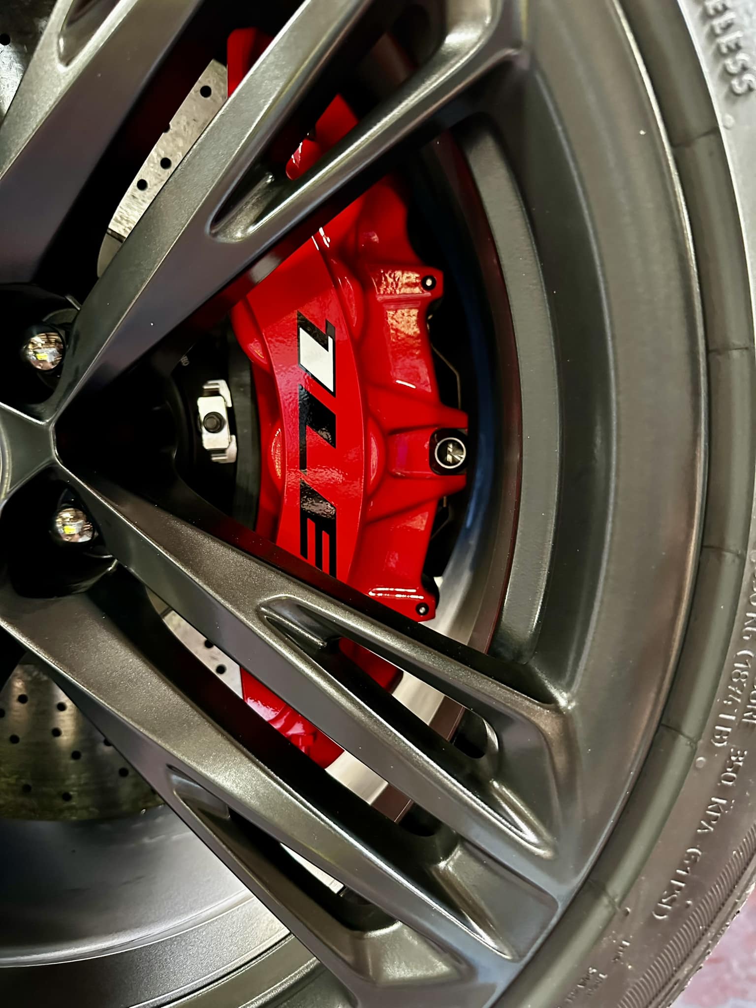 Brembo titanium caliper bolts