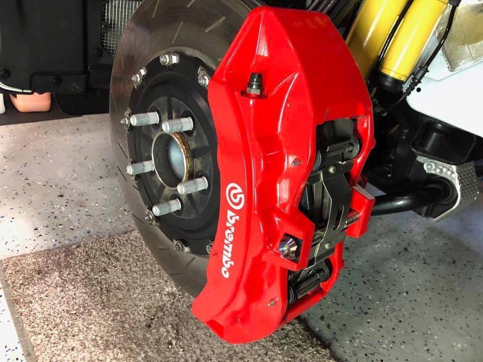 Brembo titanium caliper bolts