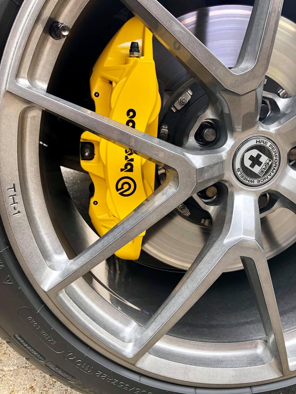 Brembo titanium caliper bolts