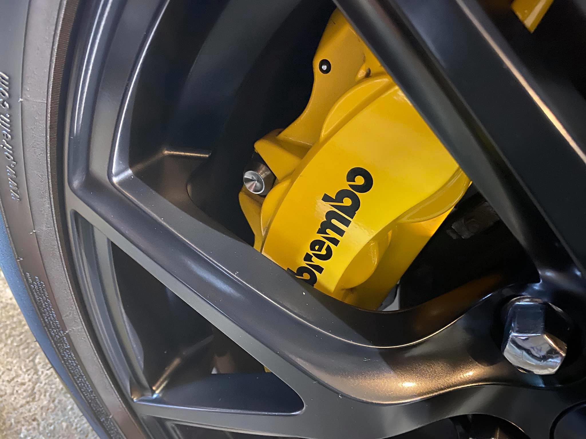 Brembo titanium caliper bolts