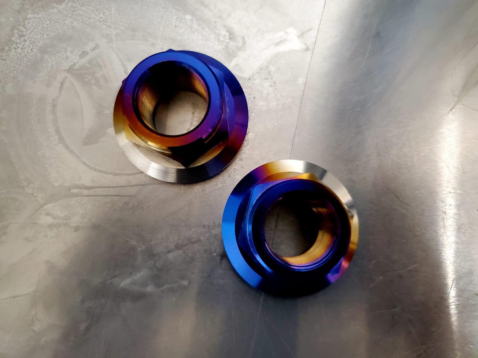 Titanium Axle nuts