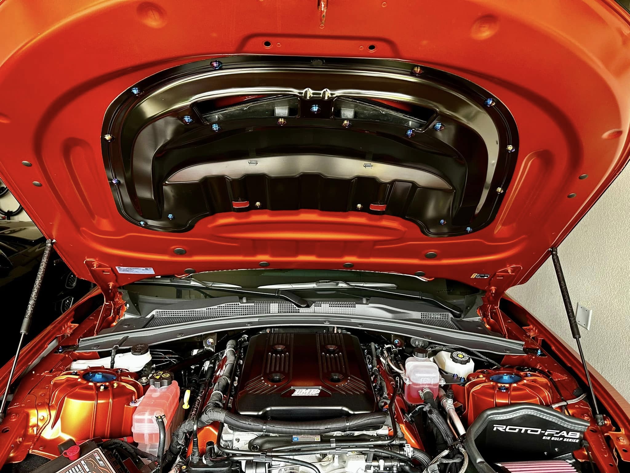 6th Gen Camaro ZL1 under hood bolts