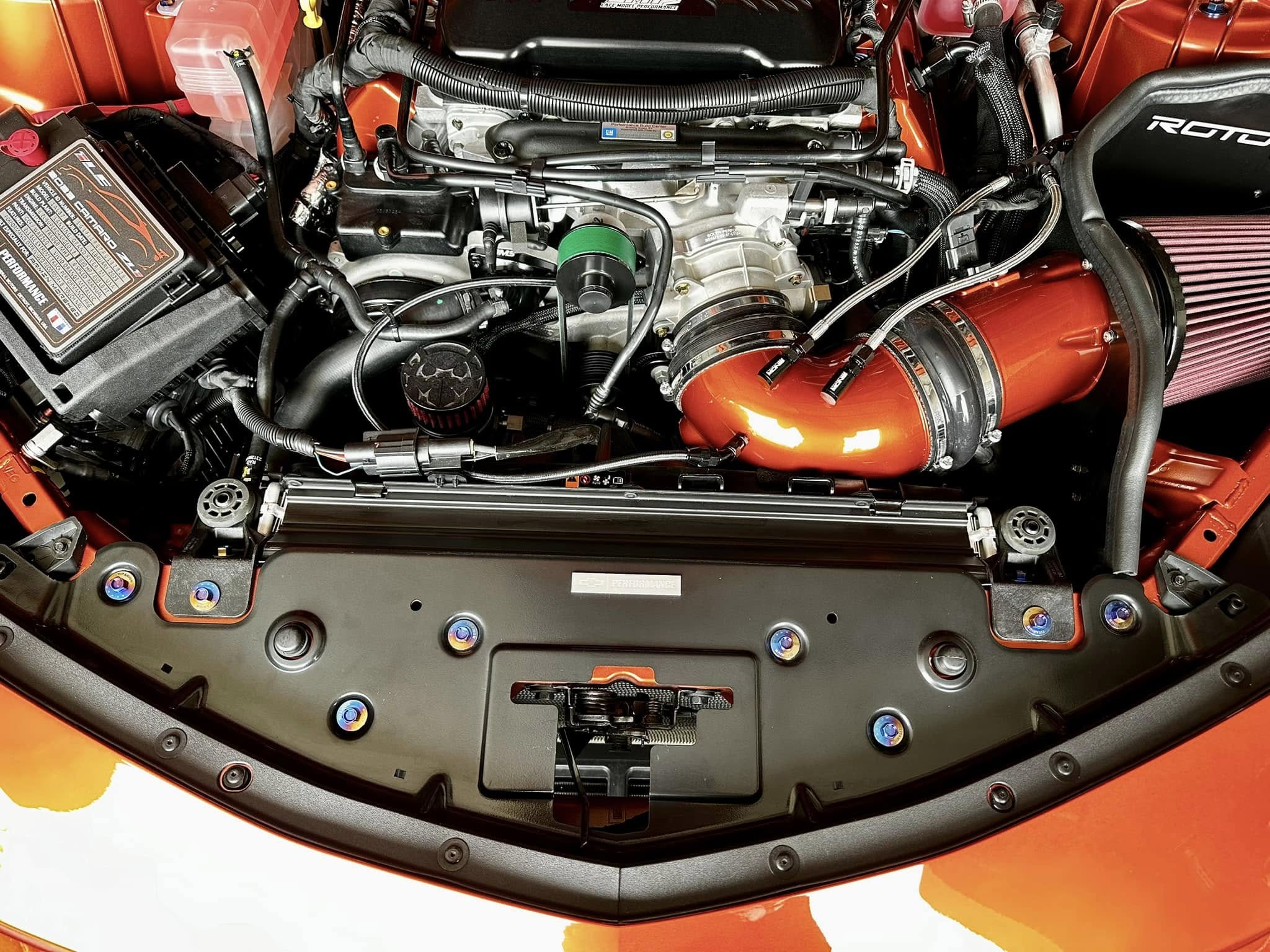 Full titanium hardware package (6th gen ZL1)