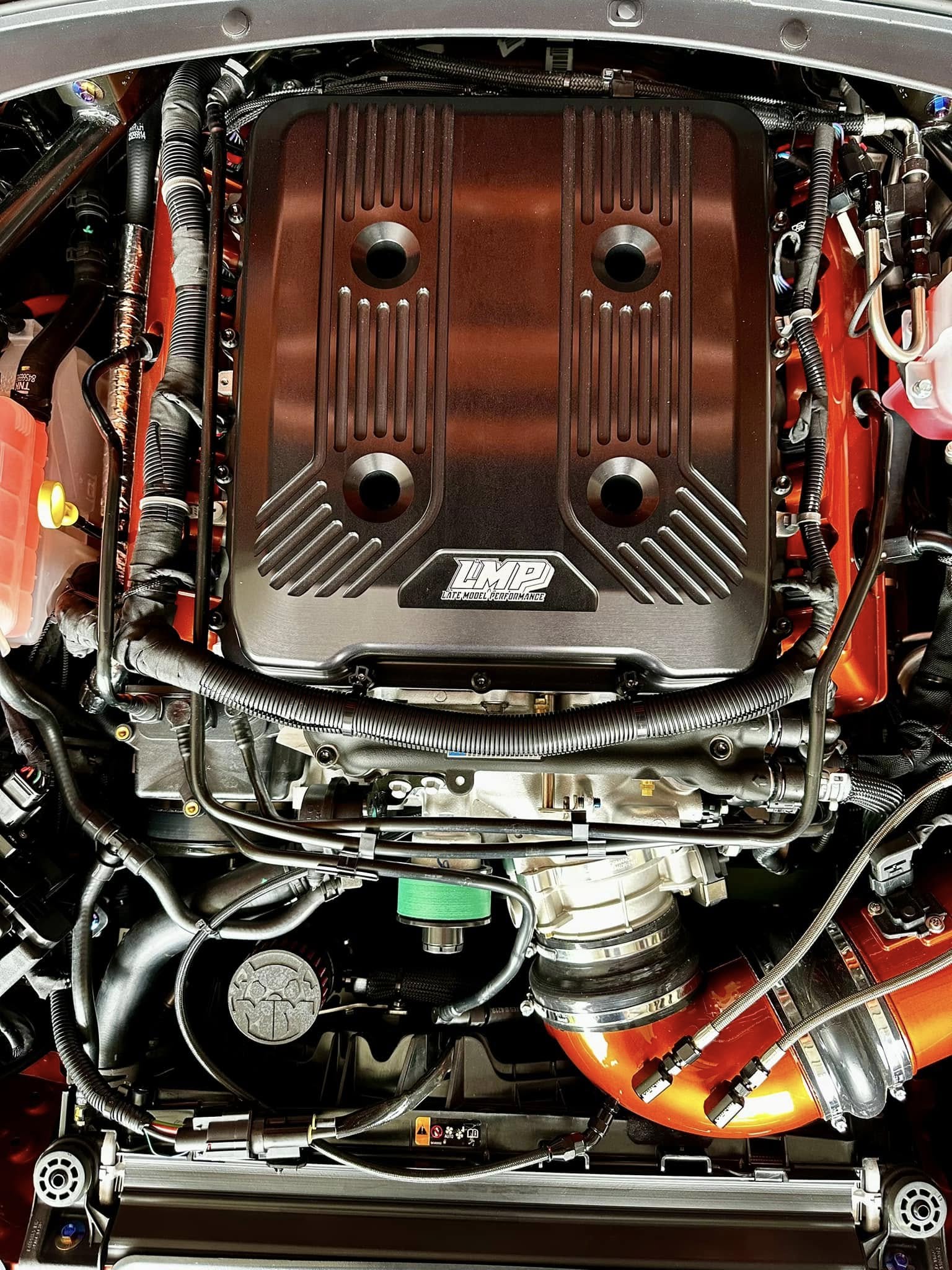 Camaro ZL1 / LT4 engine bay Titanium hardware kit