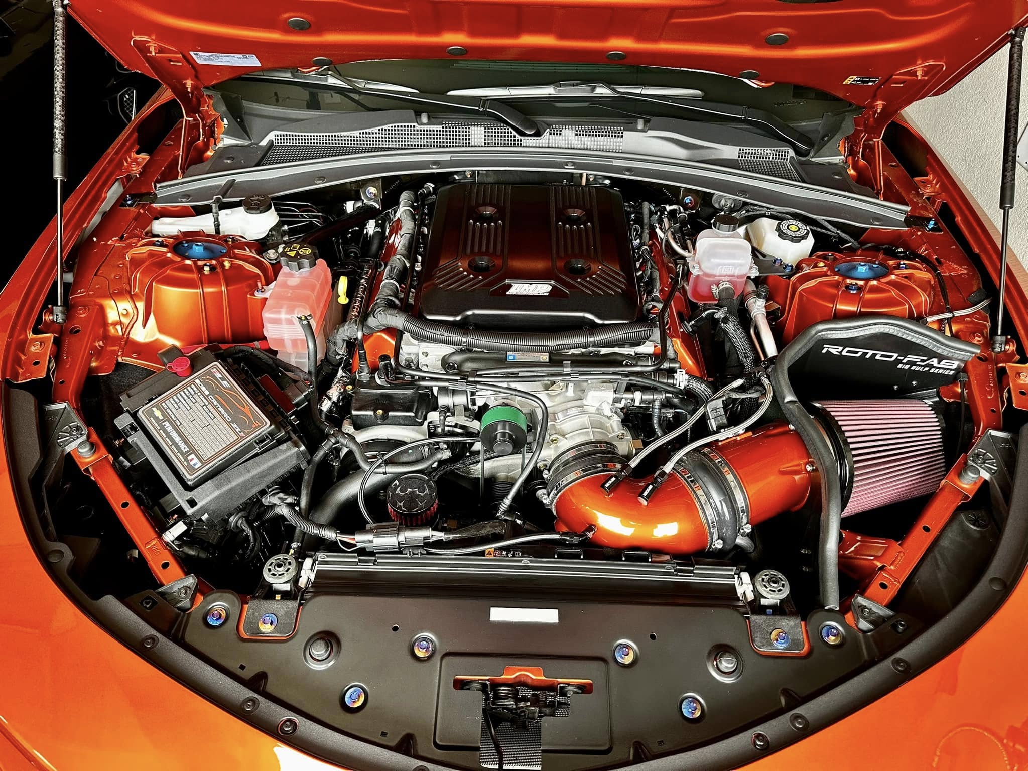 Full titanium hardware package (6th gen ZL1)