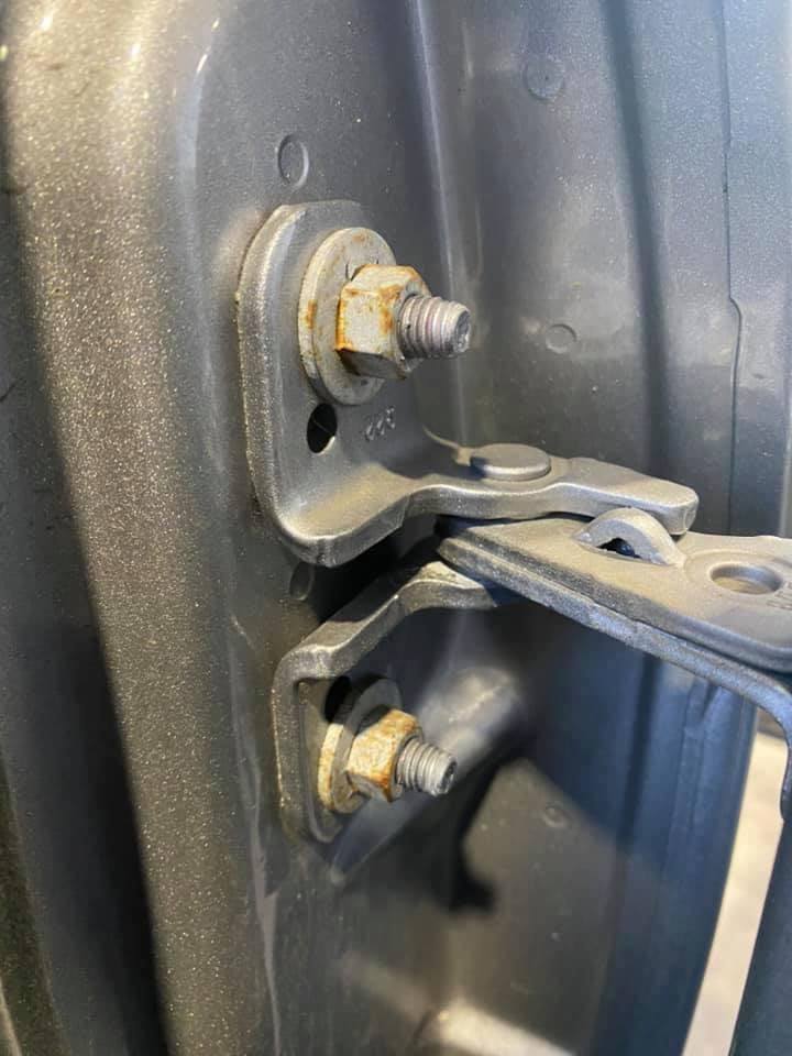 Titanium Door Jam nuts