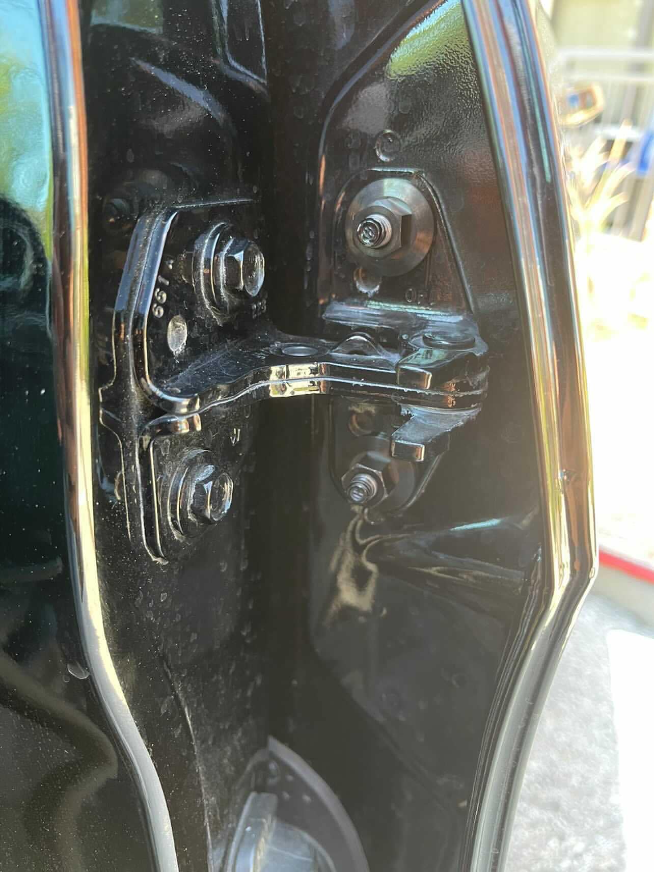 Titanium Door Jam nuts