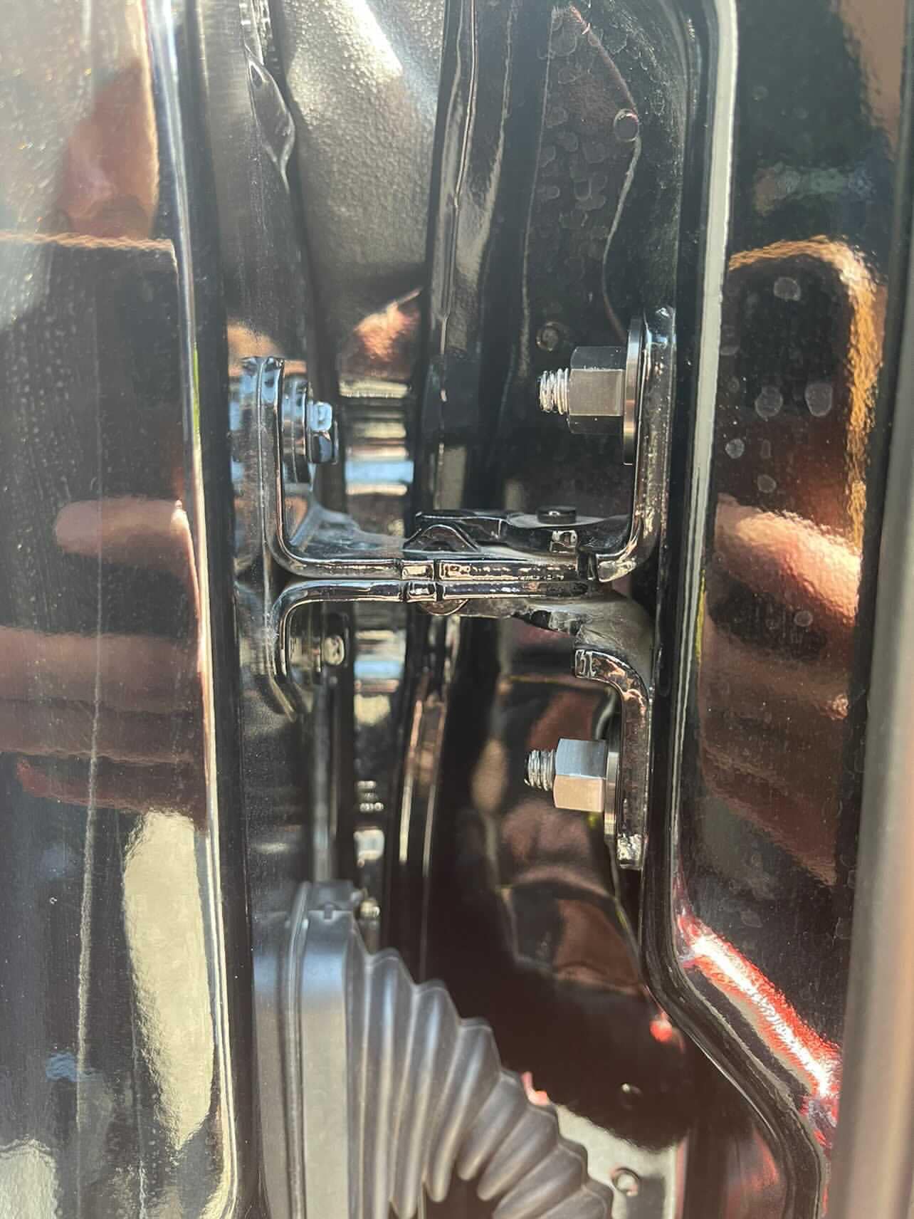 Titanium Door Jam nuts